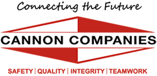 Cannon Companies logo with the Connecting the Future tagline