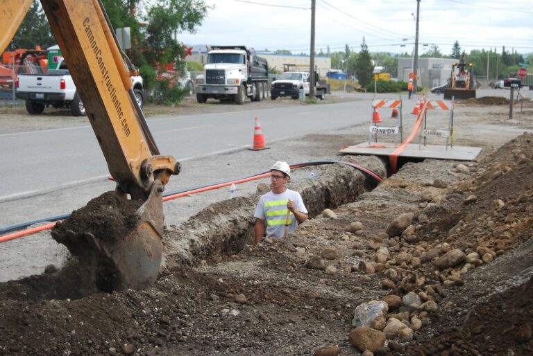 AT&T MTSO Fiber Route, Spokane